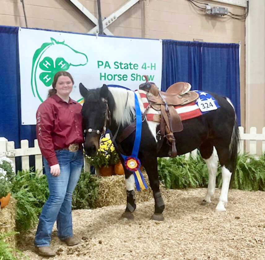 Central Mountain student wins 2023 4H Equine State Championship in